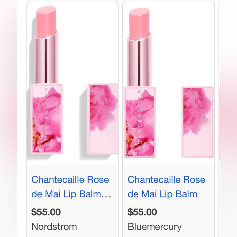 Chantecaille Pink Floral Lip Balm